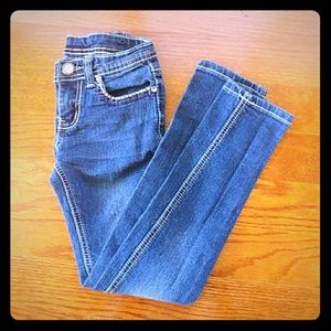 Size 7 Paper Denim & Cloth Embellished Jeans